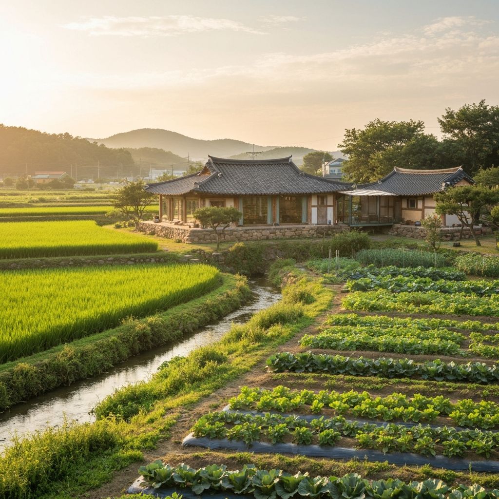 수신치유농장 전경